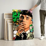 Ikona Stylu i Pieniądza – Portret Gangsterski w Estetyce Pop Art i Street Art - obrazek 6