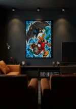 Money Rain Luxury Duck – Deszcz Pieniędzy w Stylu Pop Art - obrazek 4